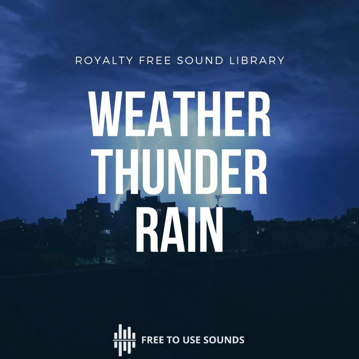 Rain and thunder - صدای باران و رعد