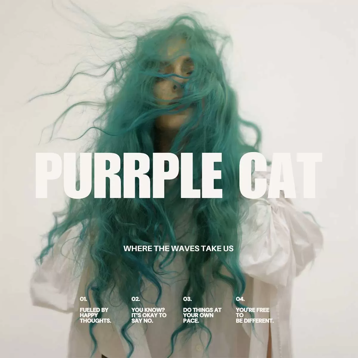 Where The Waves Take Us - Purrple Cat